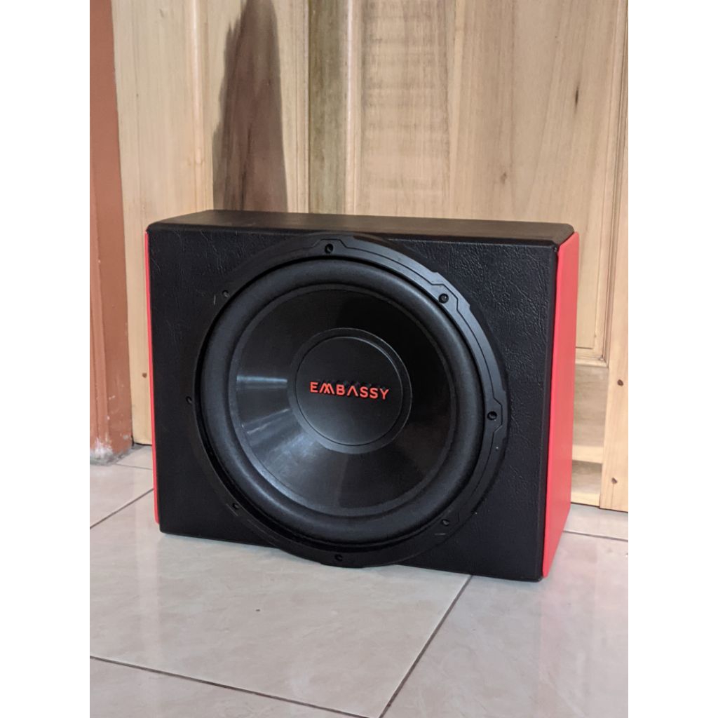 subwoofer embassy 12 inch dobel coil suara mantap