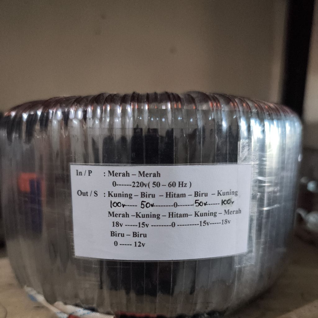 TRAFO TOROID DONAT 20A CT50V-100V (CLAS H)