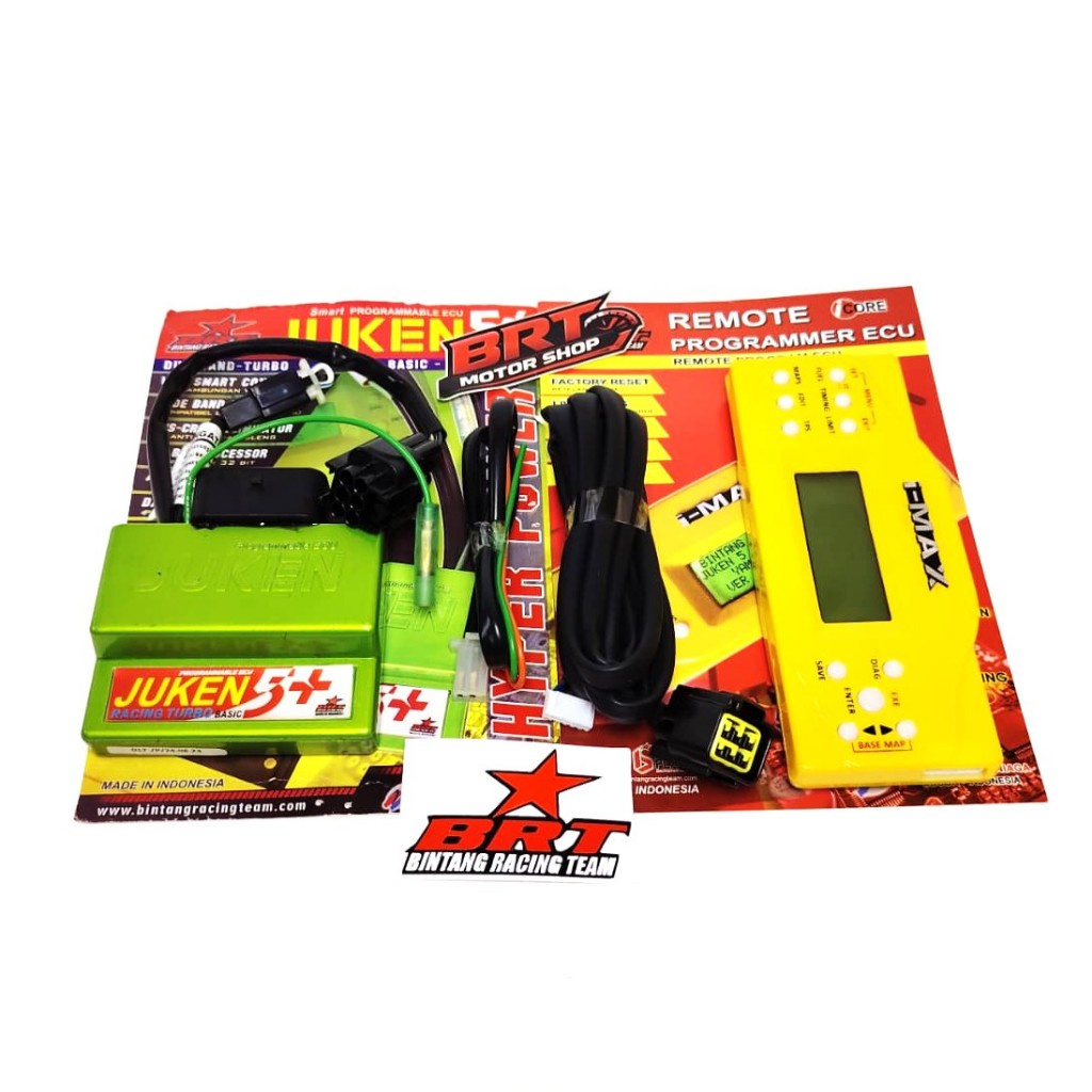 ECU JUKEN 5 5++ PLUS PLUS & REMOTE BRT VERZA 150 FI K18 ECU Juken Dualband Racing Turbo VERZA 2013-2