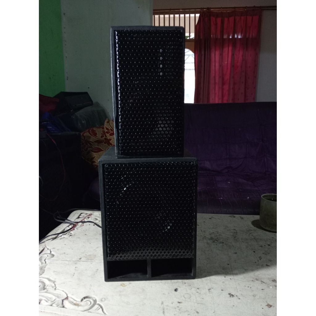 SOUND MINIATUR AKTIF FULSET SPEAKER 6,5 INCH MID 4,5INC + TWETTER