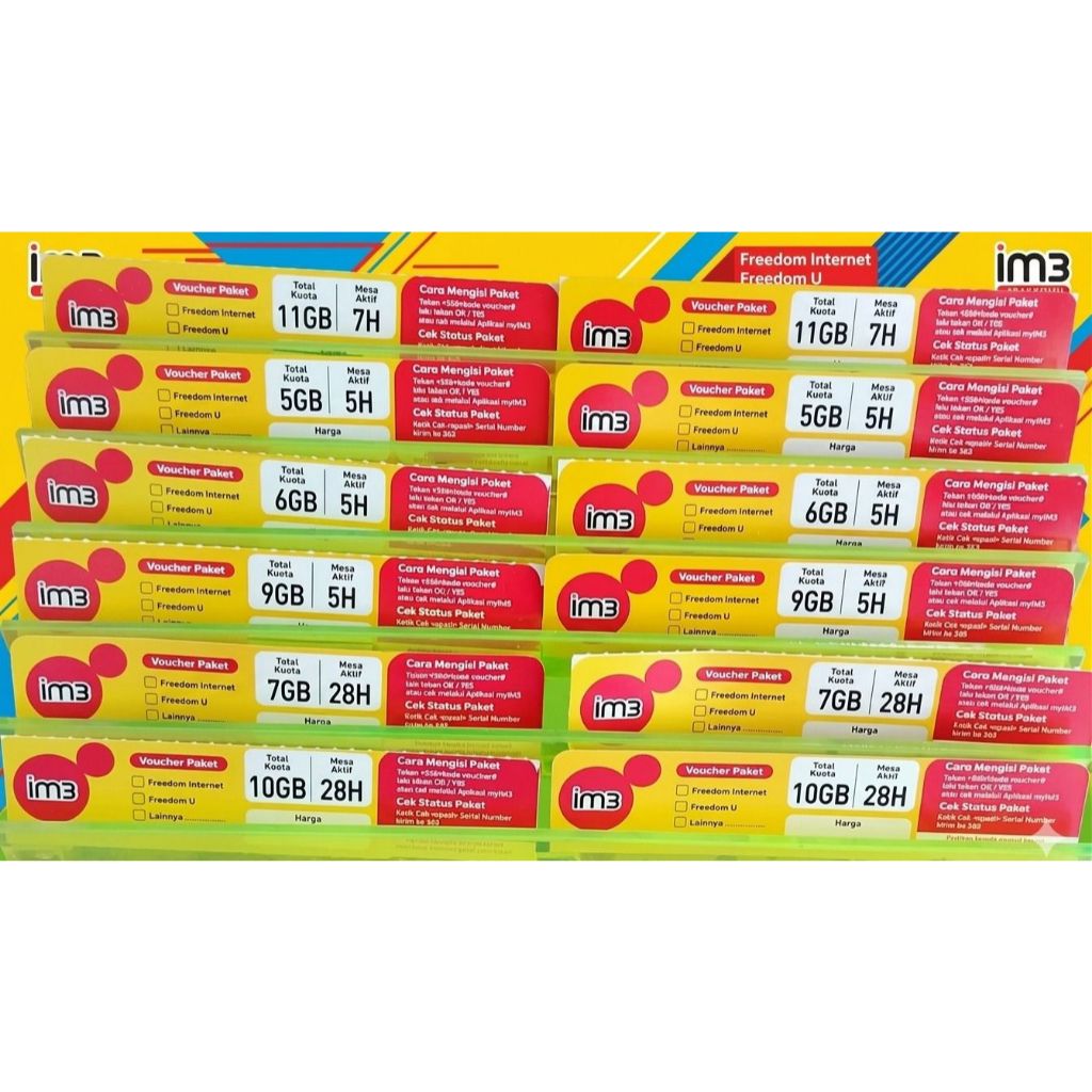 PAKET DATA INTERNET VOUCHER IM3