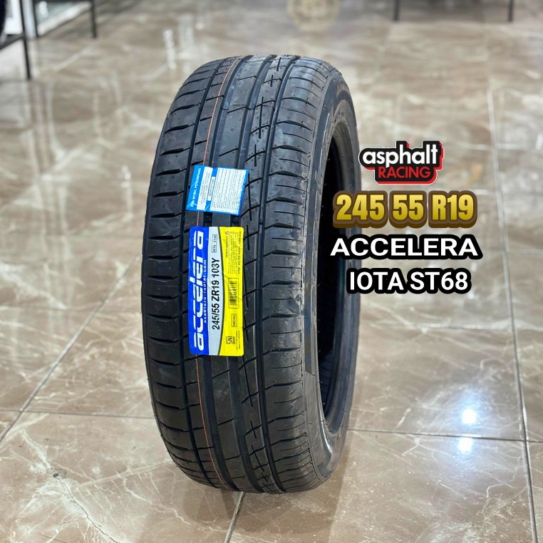 BAN MOBIL TUBLES UKURAN 245/55 R19 MEREK ACCELERA IOTA ST68 II BAN MOBIL 245 55 R19