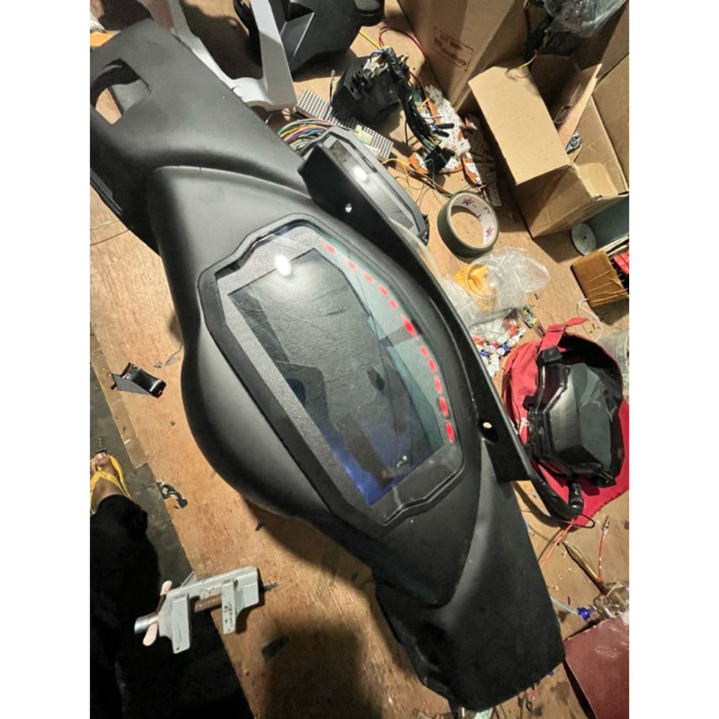 speedometer honda vario 110karbu custom digital