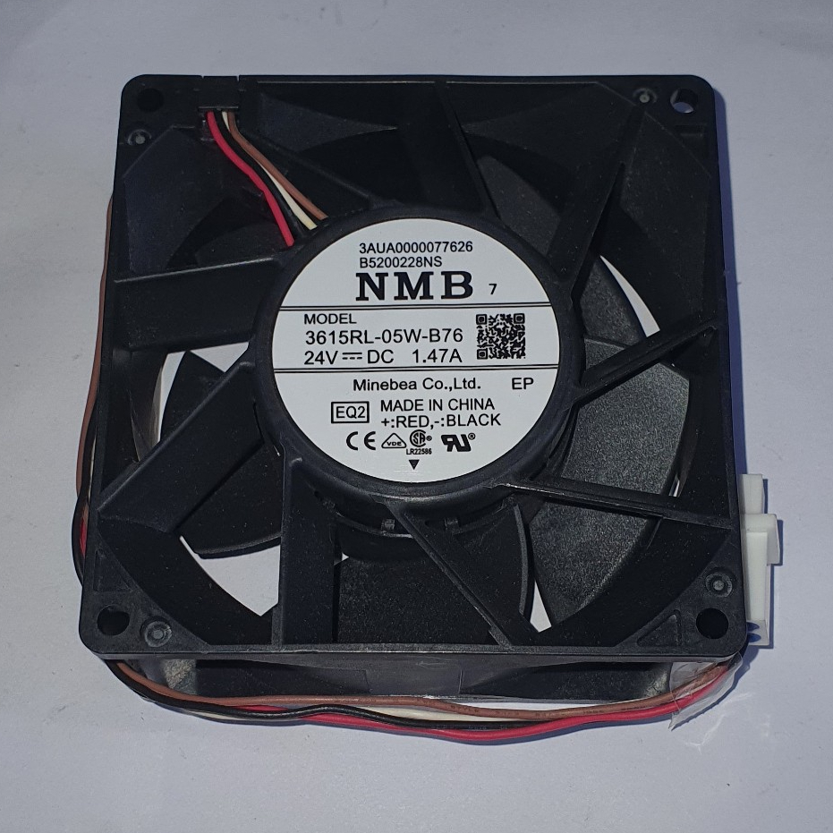 FAN NMB-MAT NMB 3615RL-05W-B76 9038 24V 1.47A 9CM