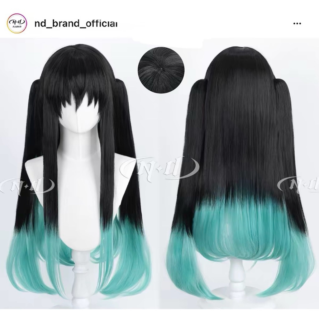 READY nd mirakul wig - kny muichiro tokito demon slayer