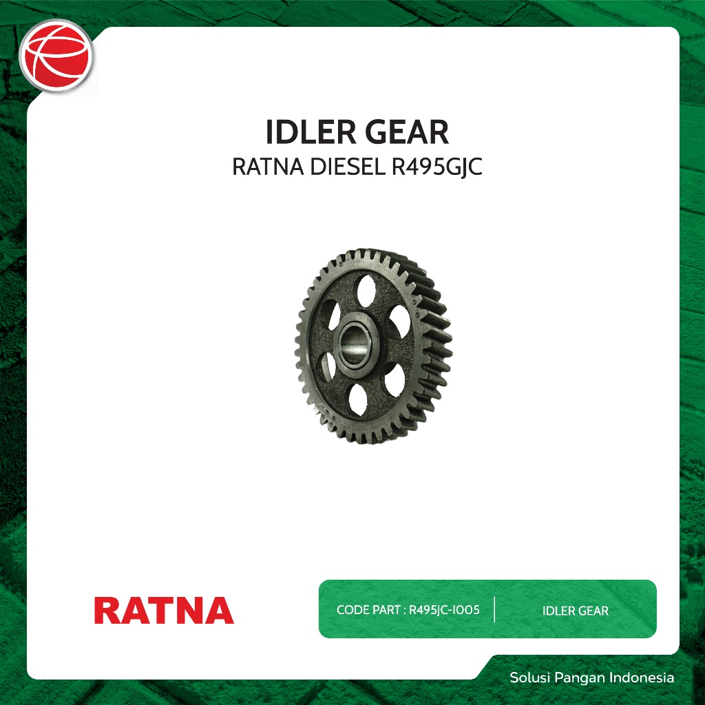 IDLER GEAR / SPAREPART FOR RATNA R495G-JC / KIPAS MESIN DIESEL RATNA / DIESEL ENGINE