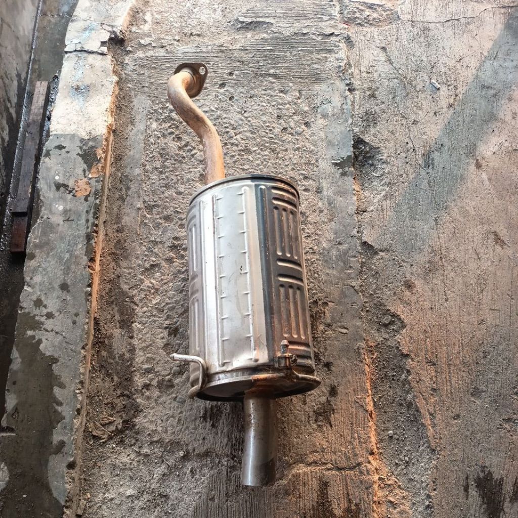 knalpot crv gen 3 bagian belakang