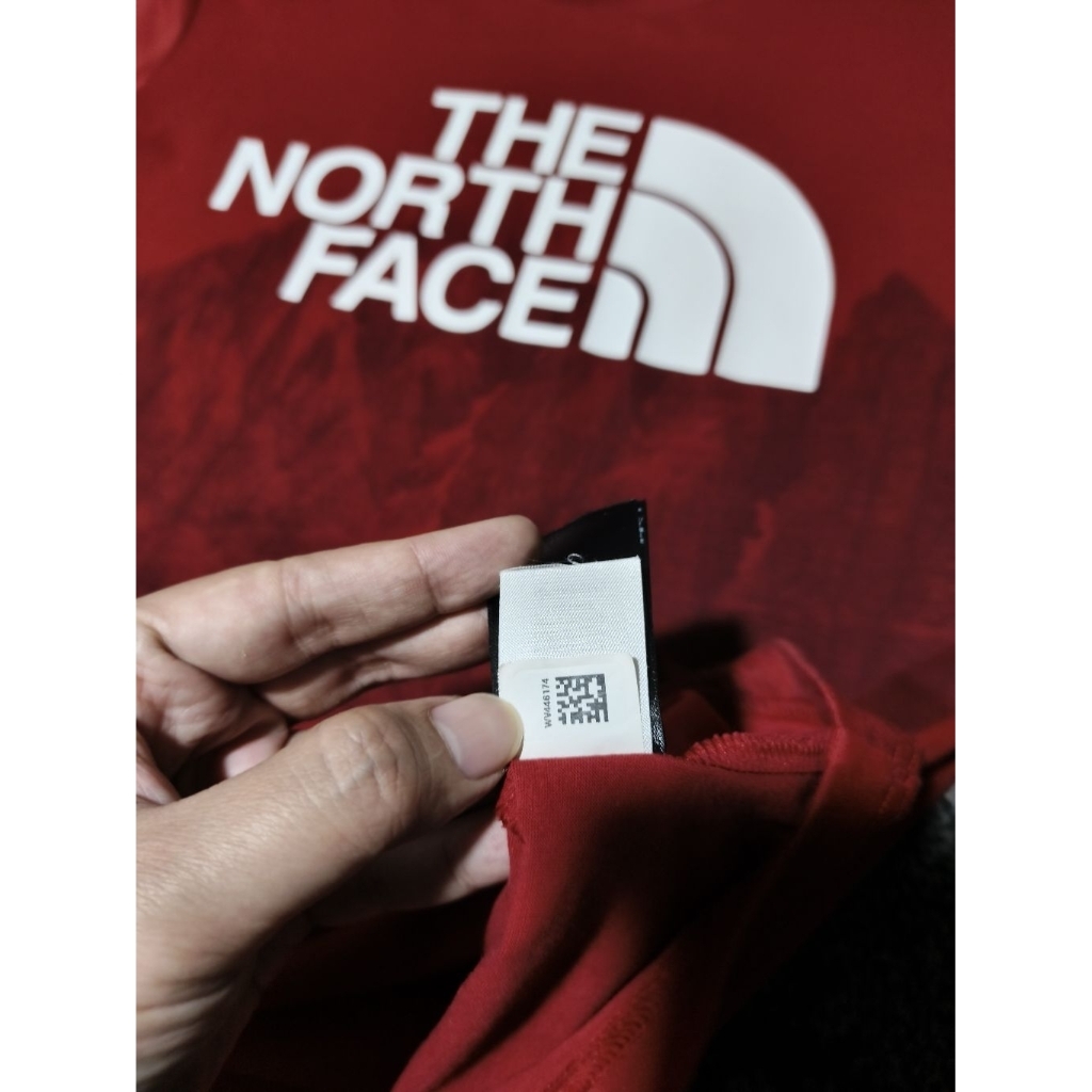 Kaos Tshirt TNF The North Face Maroon