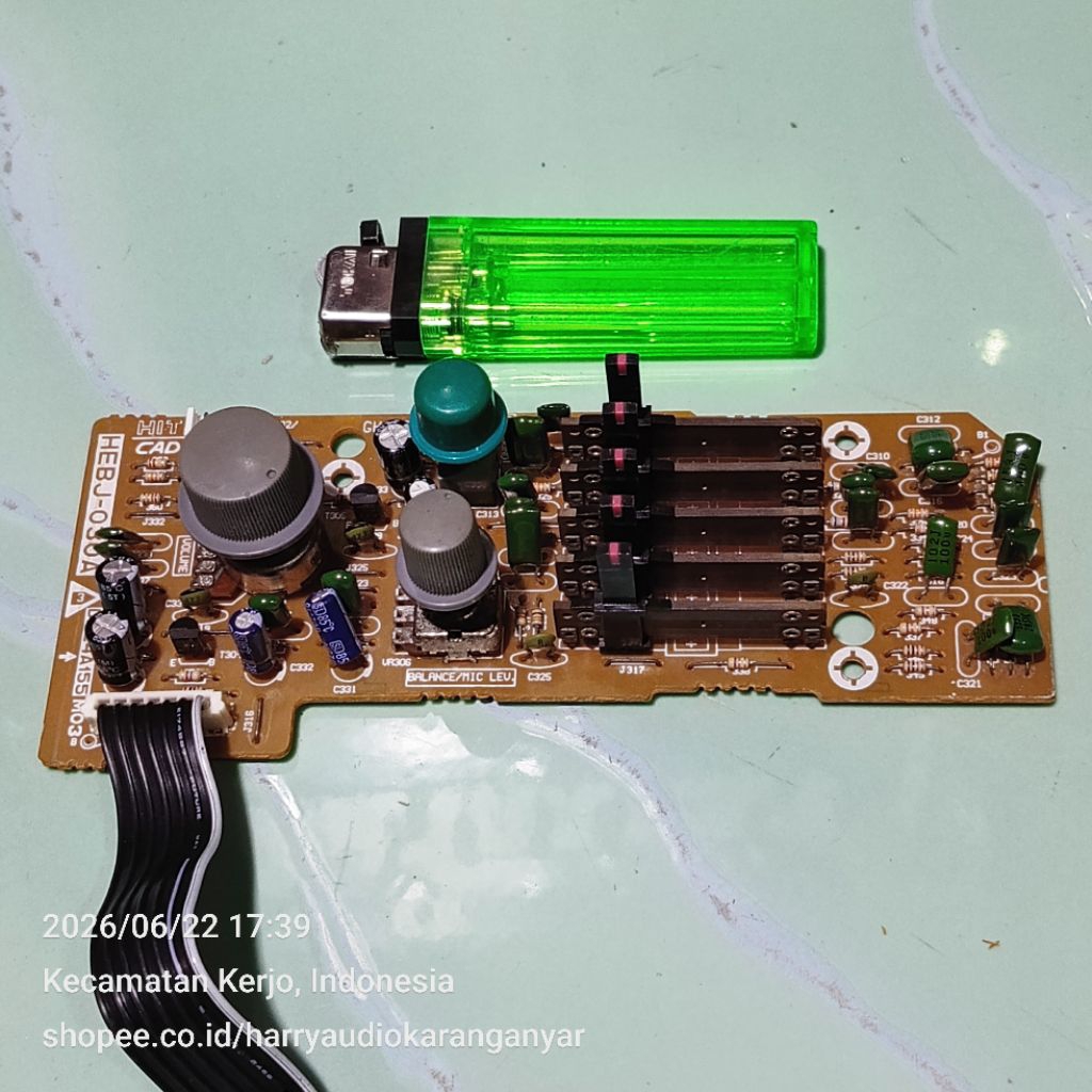 Modul Equalizer + Volume Control Ori Lepasan POLYTRON Belum Ditest