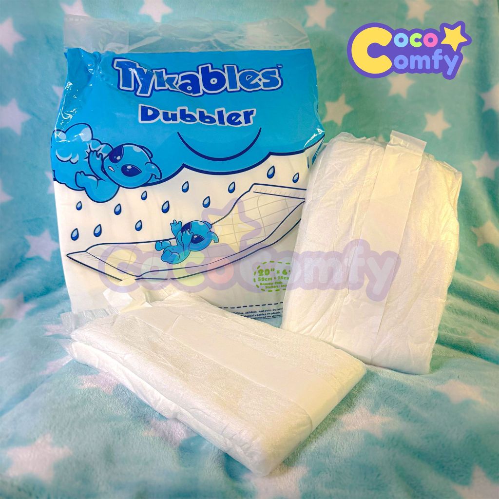 Tykables Dubbler Premium Adult Diaper Booster ABDL - 1 Pieces