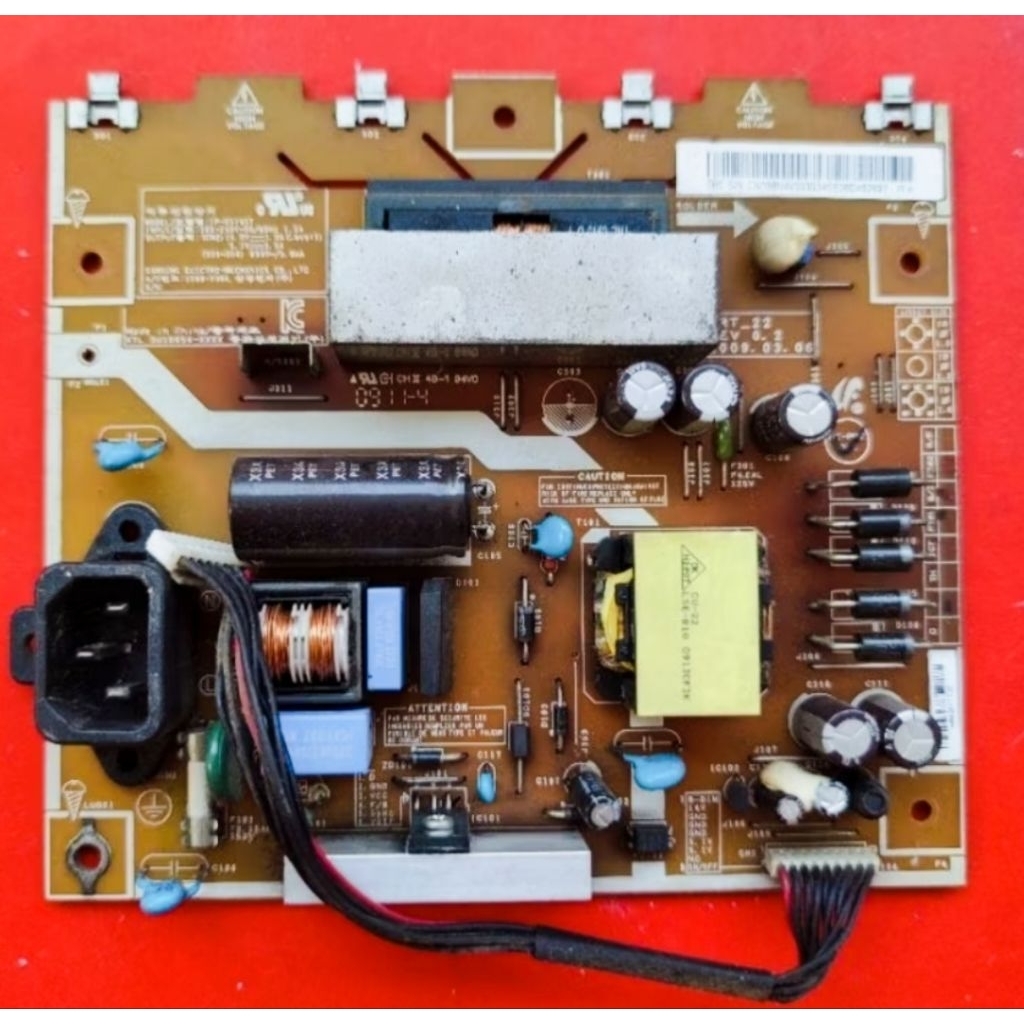 Mainboard ori mobo mb tv samsung LA22B350F2 LA22B350F2XXD normal