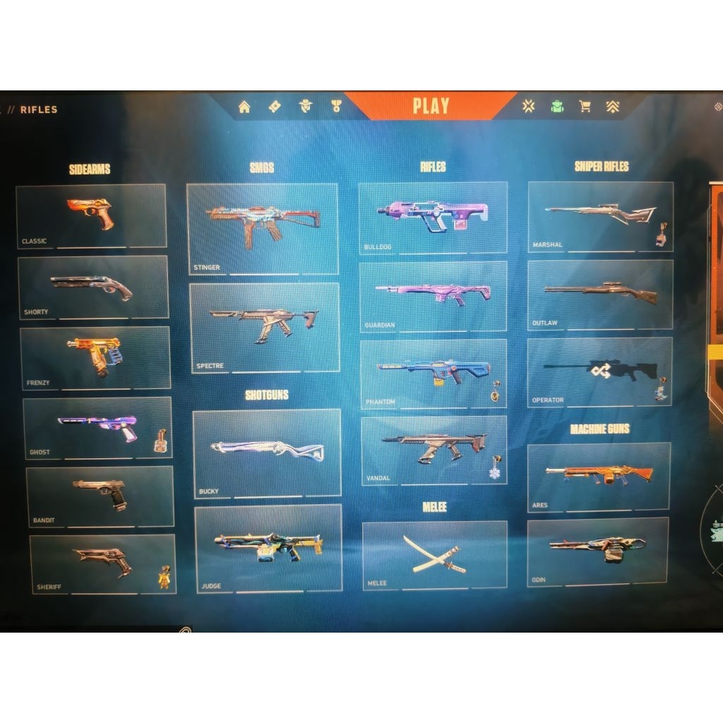 Akun Valorant pc game no HB