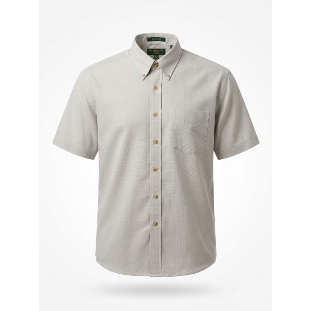Sale Kemeja Polos Kantor Formal Pria By Alexander Julian Reguler Fit Lengan Pendek