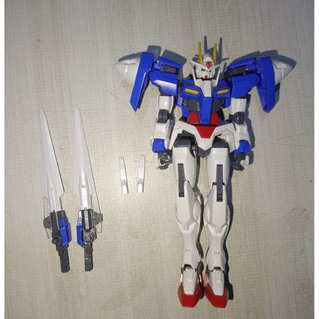 HG oo gundam 2nd + hg Oraiser repaint 2nd