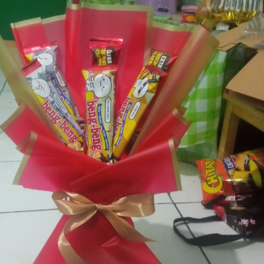 bucket coklat/bengbeng/bucket snack