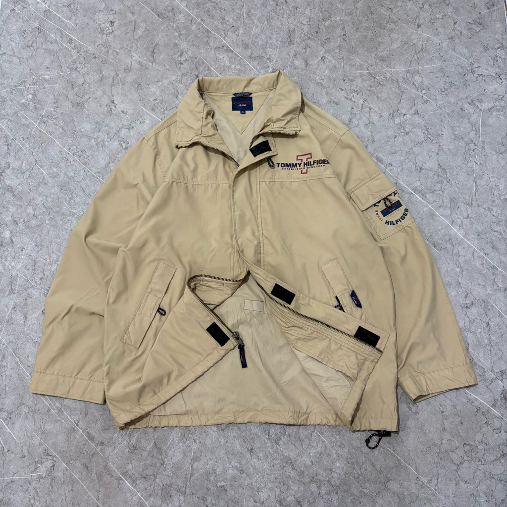 tommy vintage jacket size XL