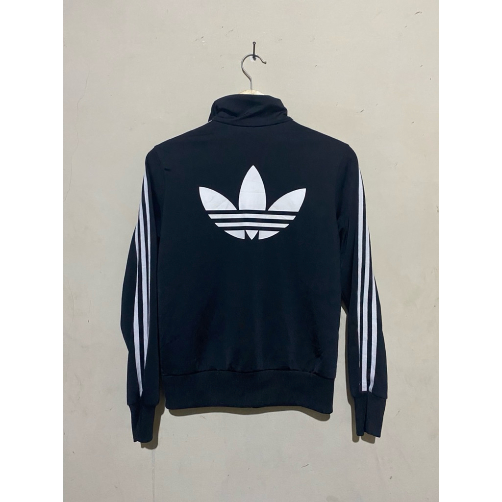 Tracktop Adidas Firebrid Big Logo Black white women series