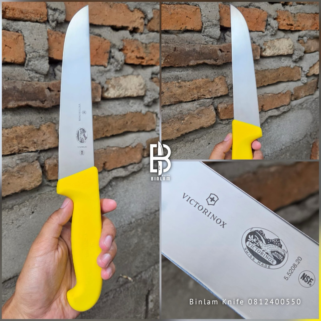 Victorinox Fibrox Kuning 20cm