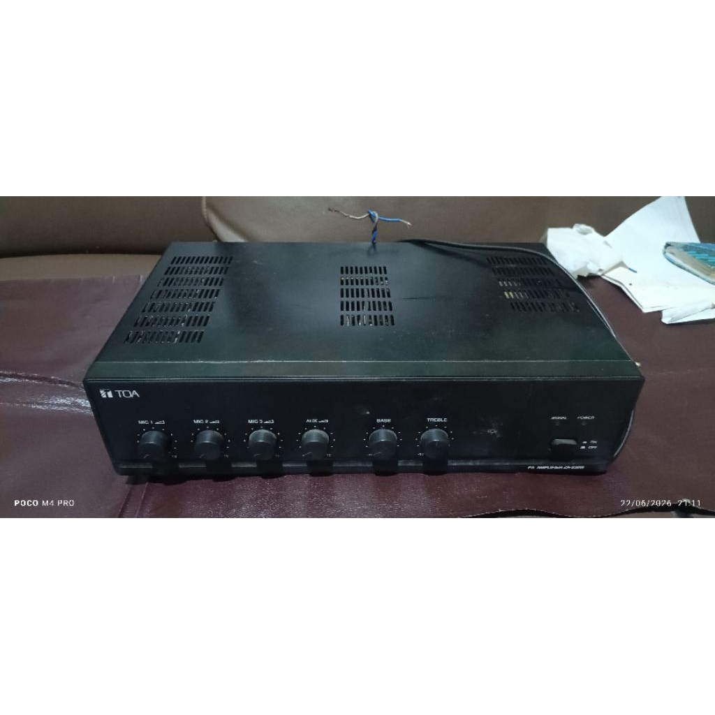 AMPLIFIER TOA ZA 230W BEKAS MULUS