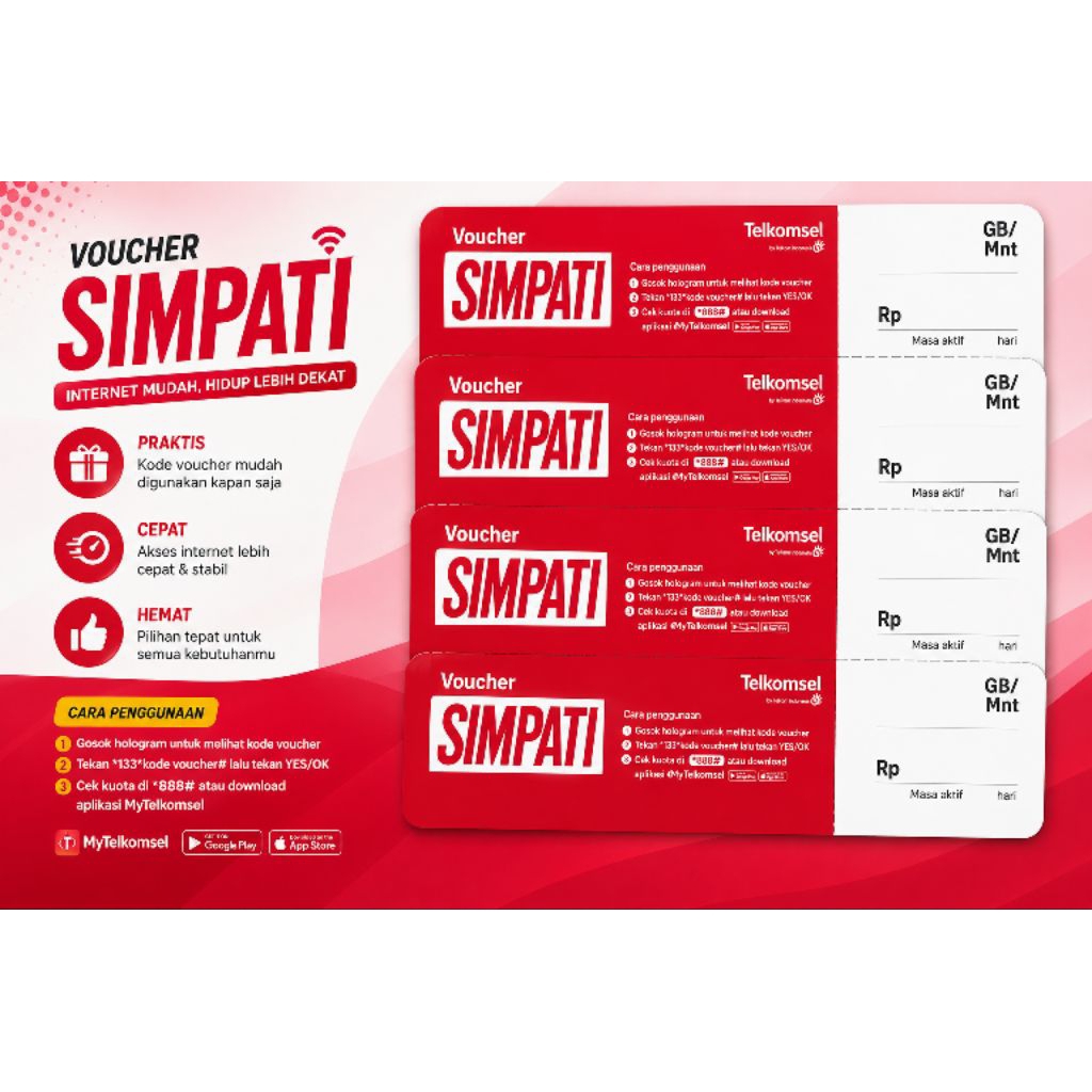 Vocer Kosong Telkomsel - Siap Inject (Khusus Jateng & DIY)