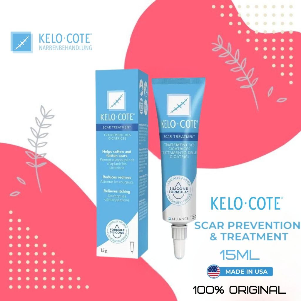 KELO-COTE Advanced Formula Scar Gel 15g– US Version | Authentic Skincare 15g