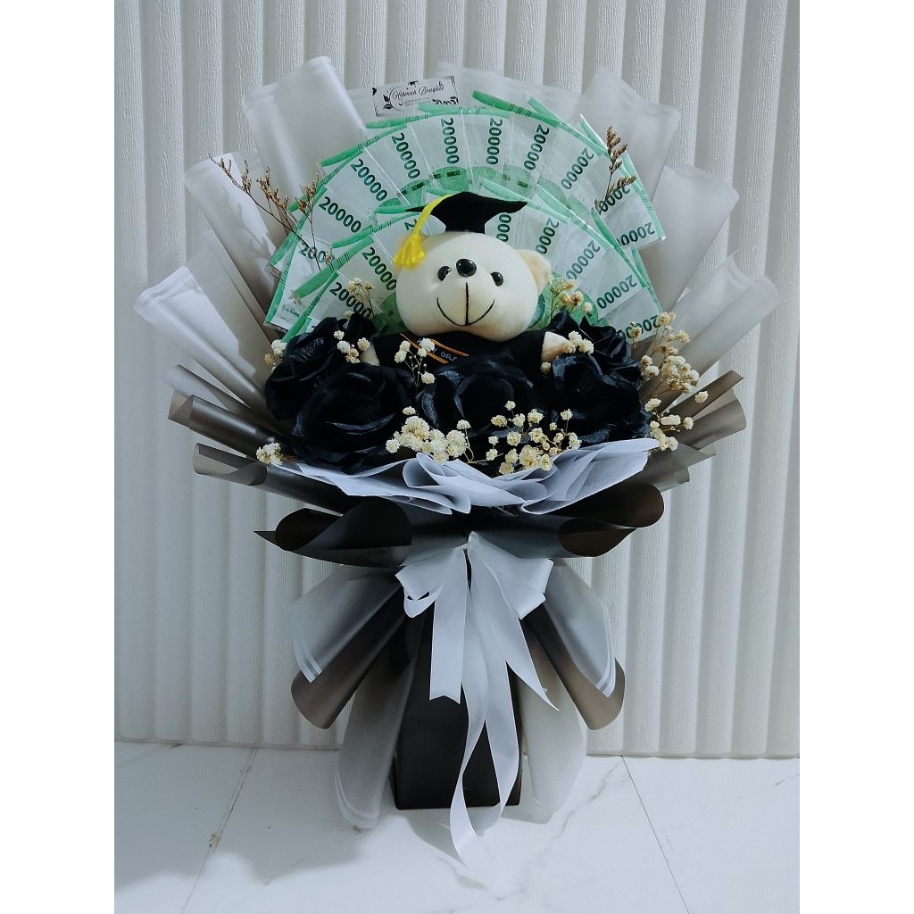 buket boneka uang kipas kosongan