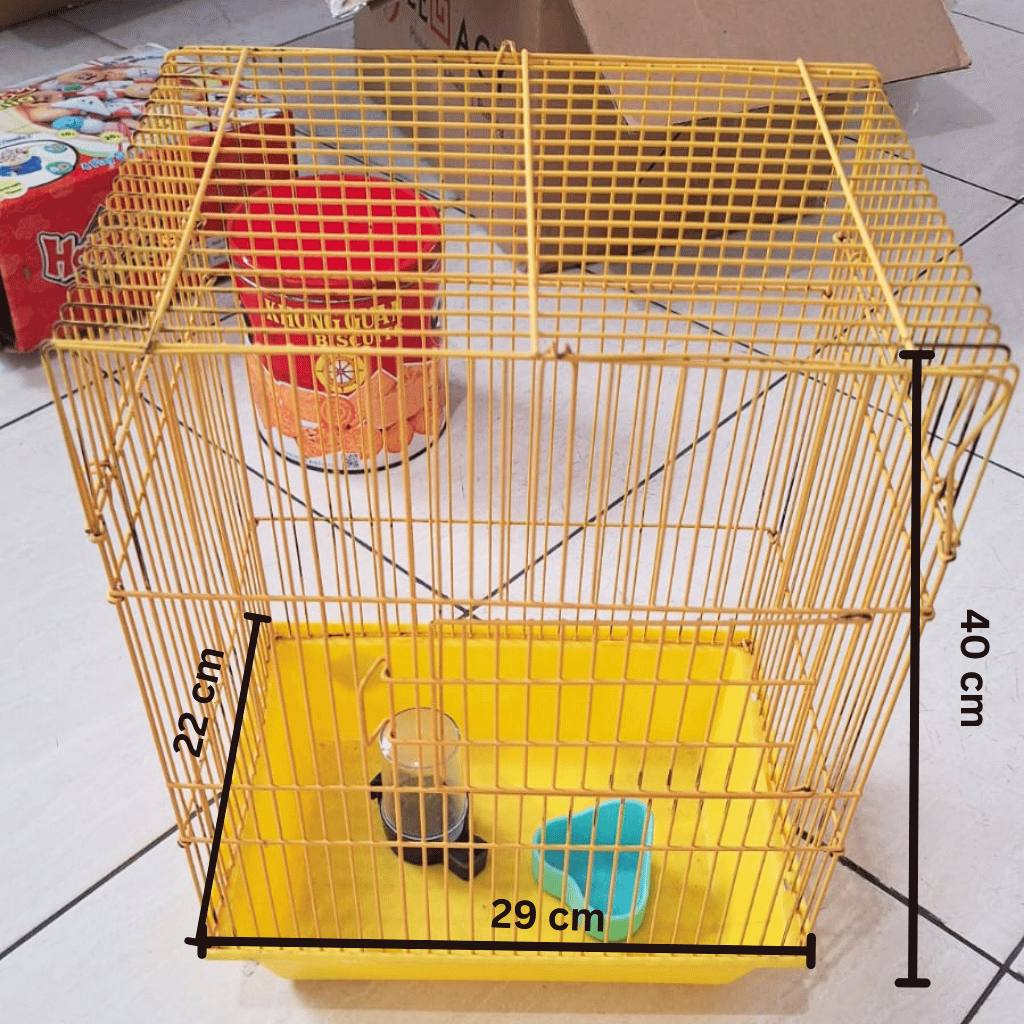 KANDANG HAMSTER CAGE ONLY Second/bekas