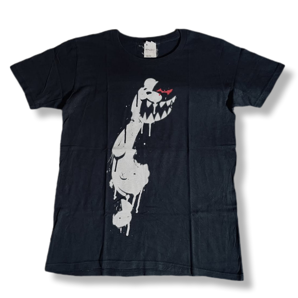 VINTAGE DANGANRONPA MONOKUMA BY COSPA OFFICIAL T-SHIRT | KAOS ANIME | JSNG