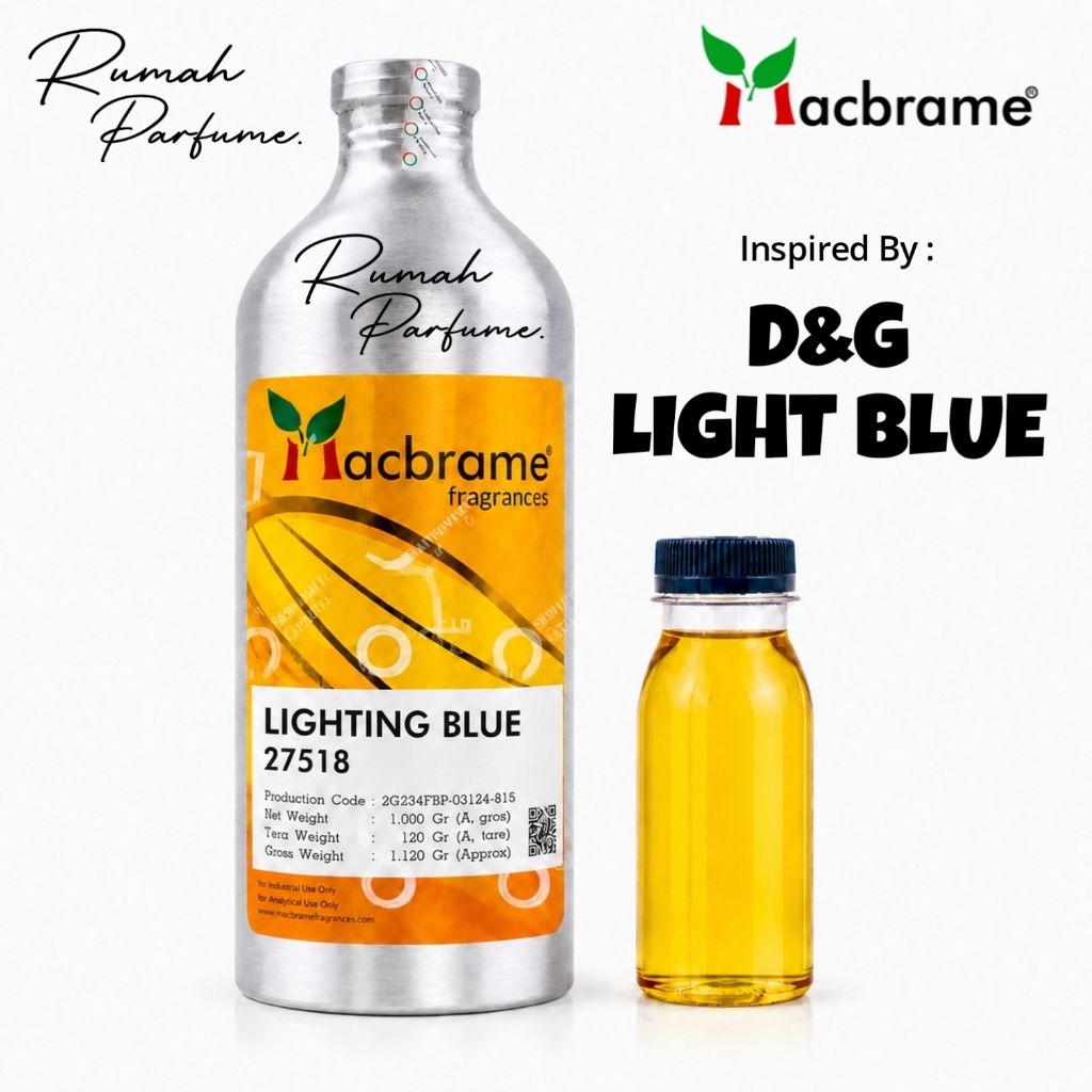 LIGHTING BLUE | MACBRAME REPACK 100% MURNI