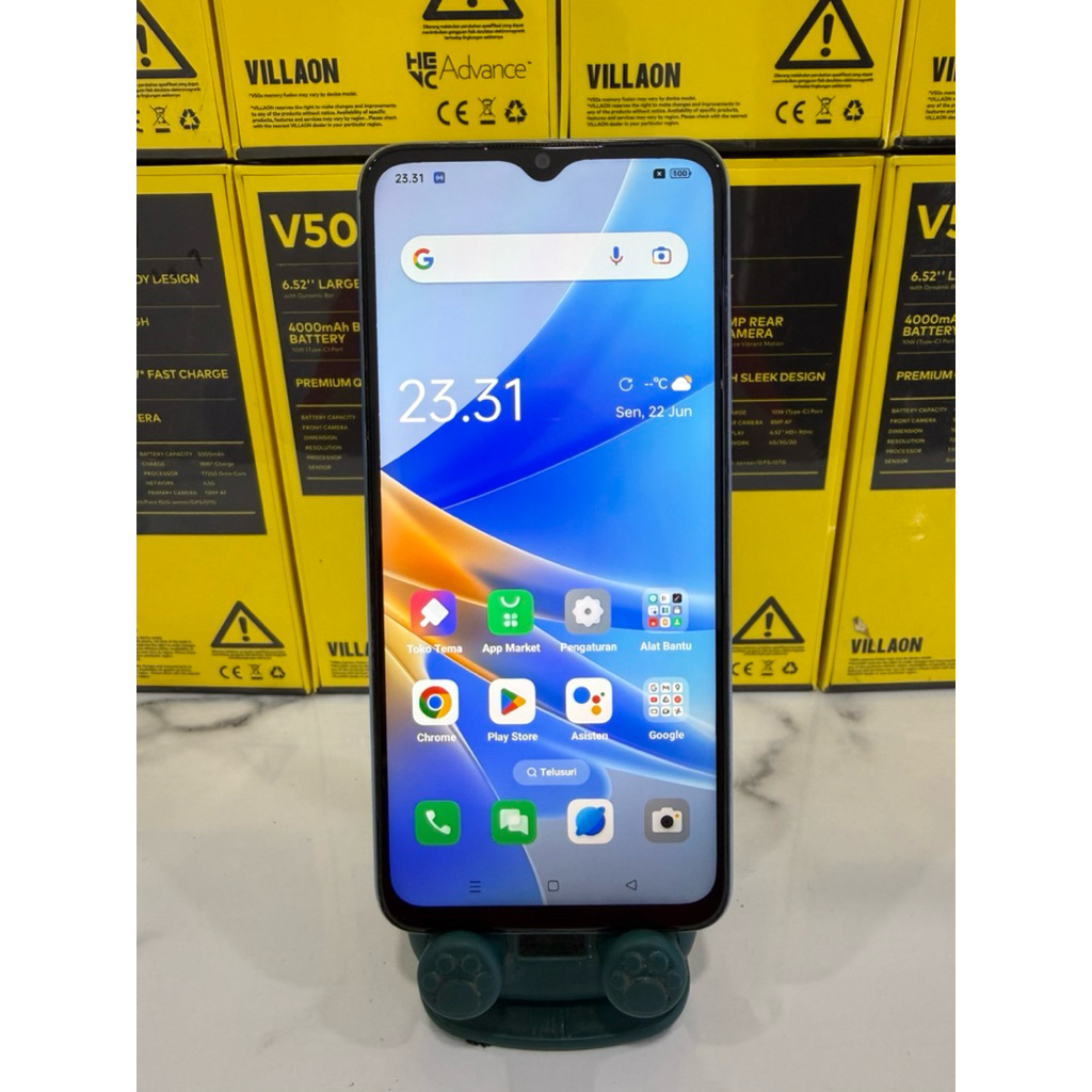 OPPO A17 4/64 SEKEN EX ORIGINAL HP SECOND OPPO A17 GARANSI RESMI