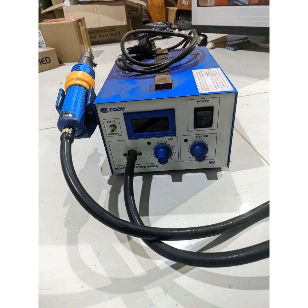 Solder Uap Cody 850DA Blower Cody Bekas Normal Segel