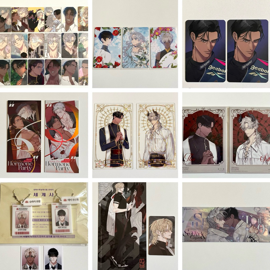 Blossoms of the White Night Dear Zero Smyrna and Capri Manhwa Merch