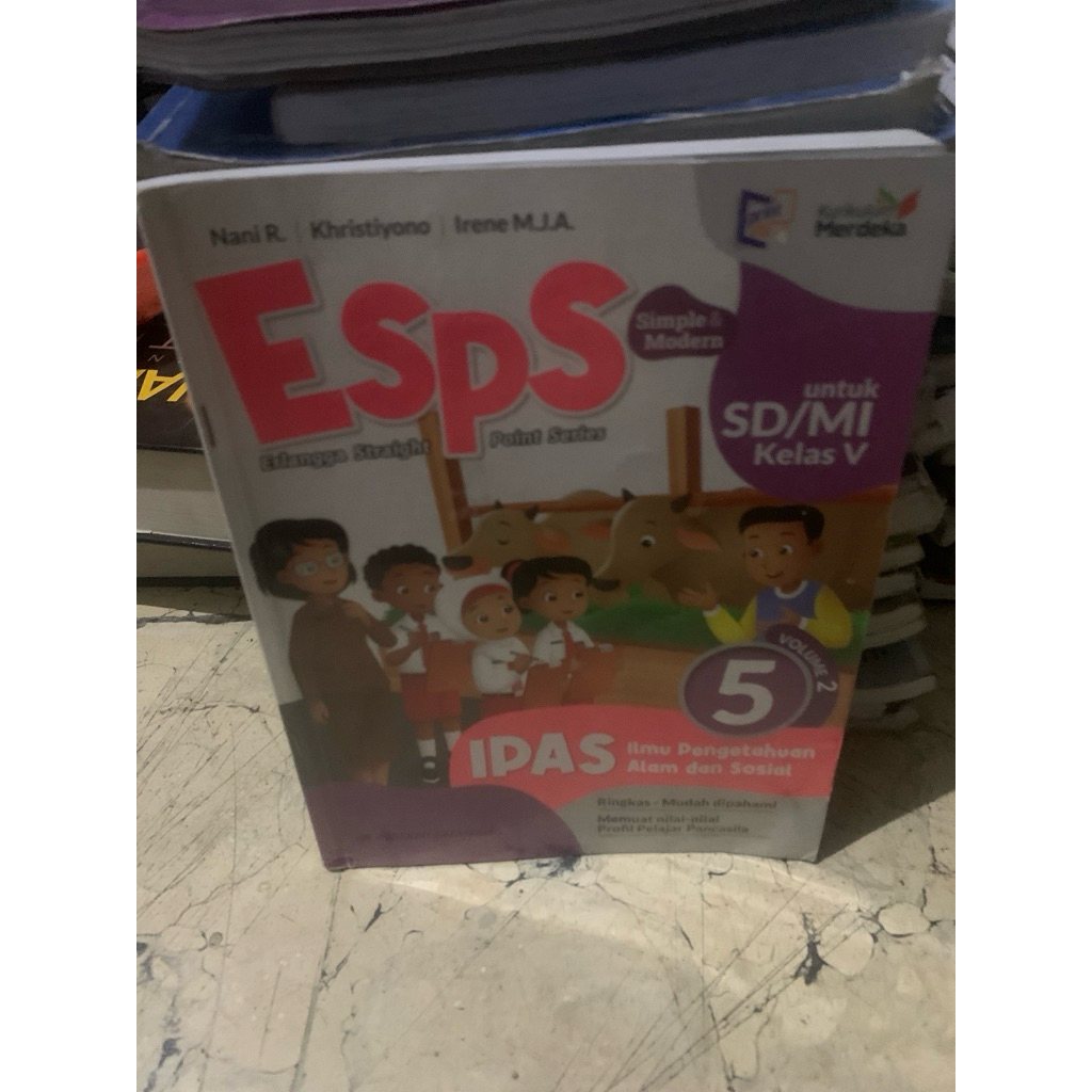 Buku esps ipas kelas 5 sd bekas