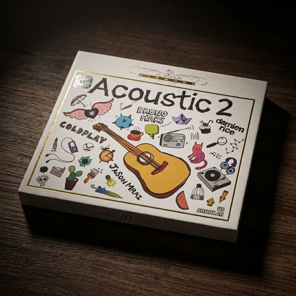 Cd V/A. Acoustic 2 Made In Indonesia