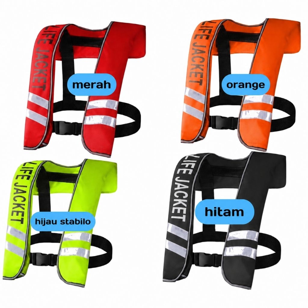 LIFE JACKET AUTOMATIC co2  (INFLATABLE LIFE JACKET