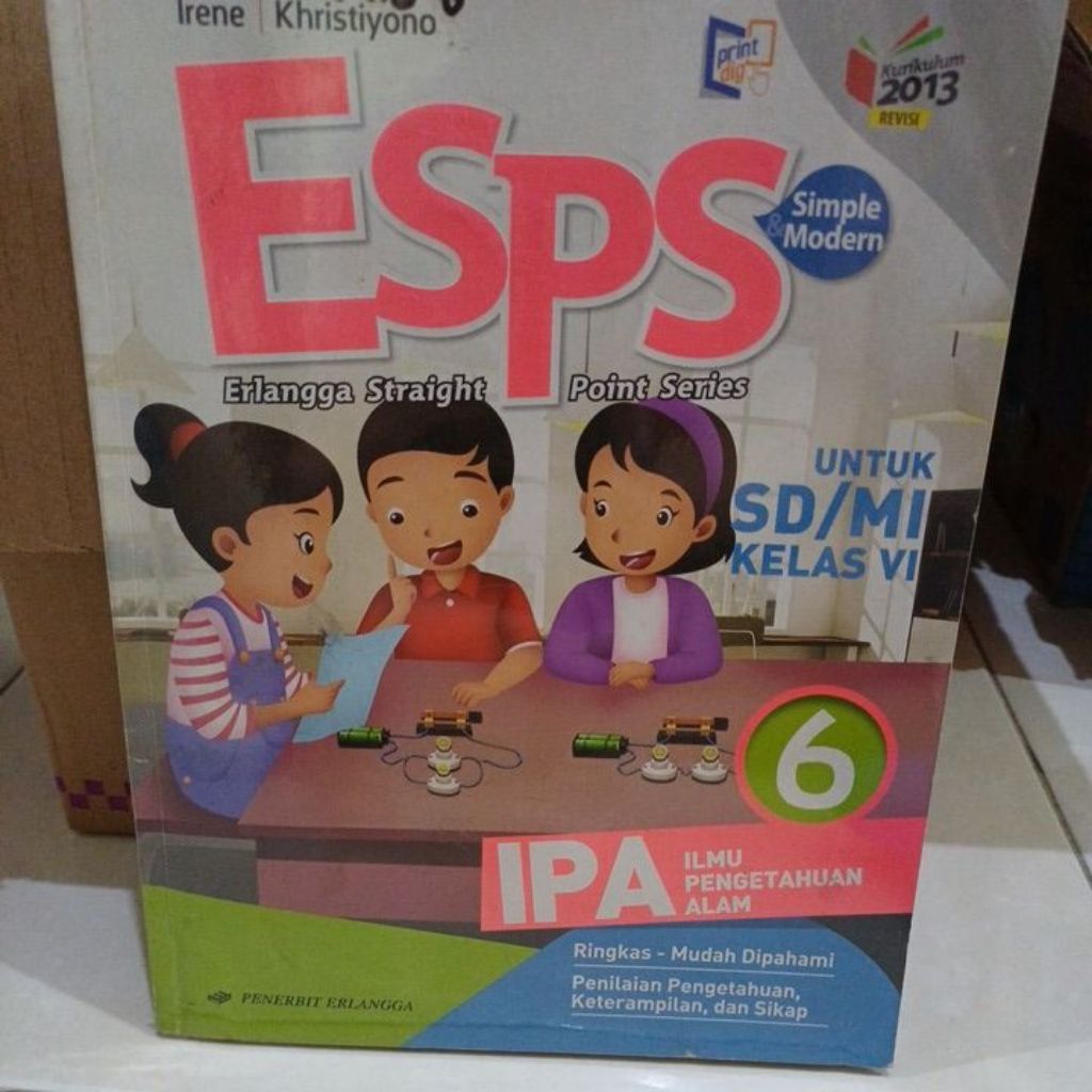 Preloved ESPS IPA 6 Erlangga