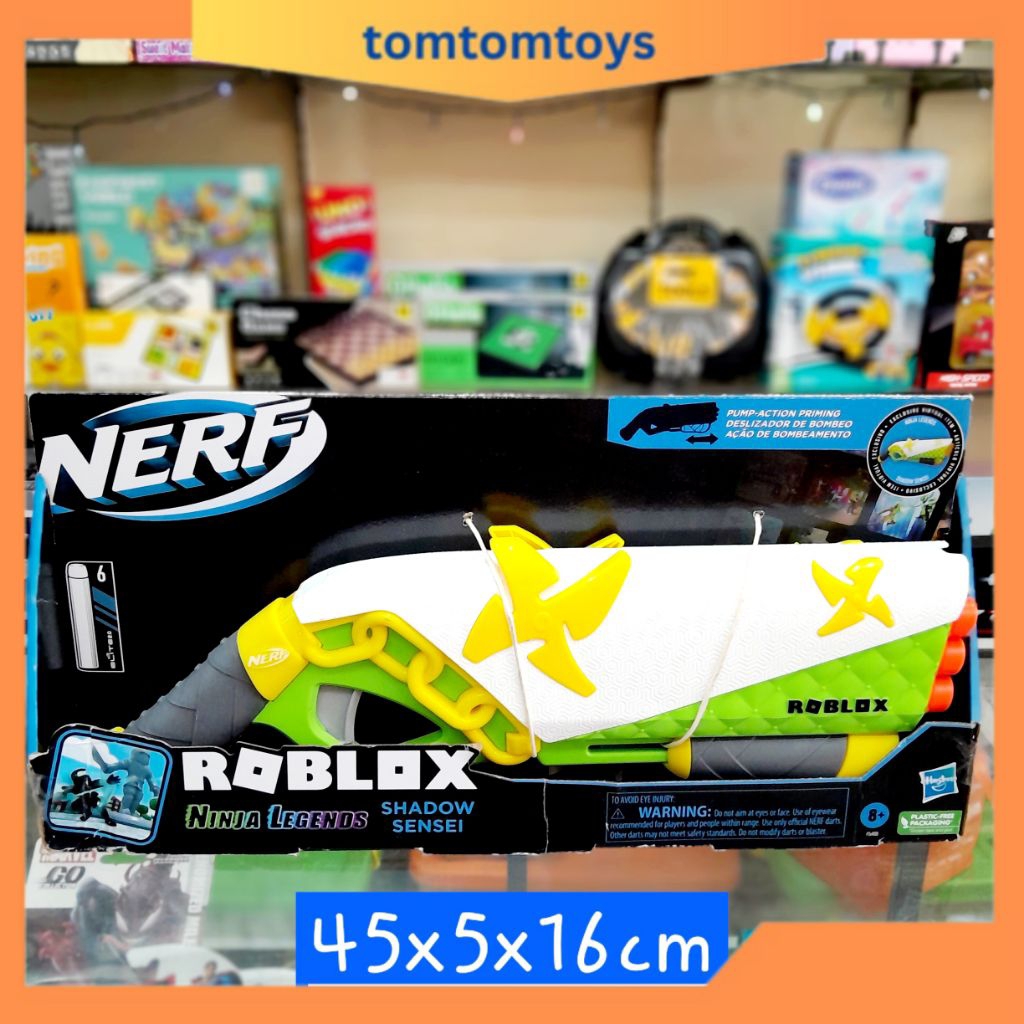NERF ROBLOX Ninja Legends Shadow Sensei Pistol Blaster Nerf