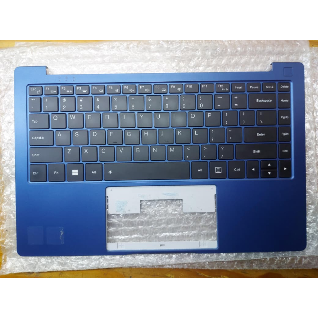 Palmrest Infinix Keyboard Frame Laptop Infinix Inbook X2 Original Biru Keyboard Mati Second Original