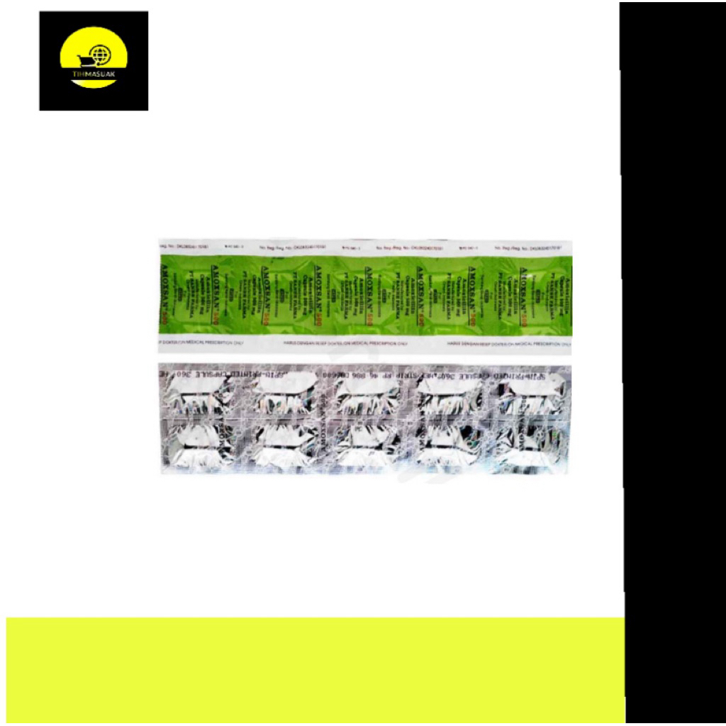 Amoxsan000 500mg strip 10 Kapsul