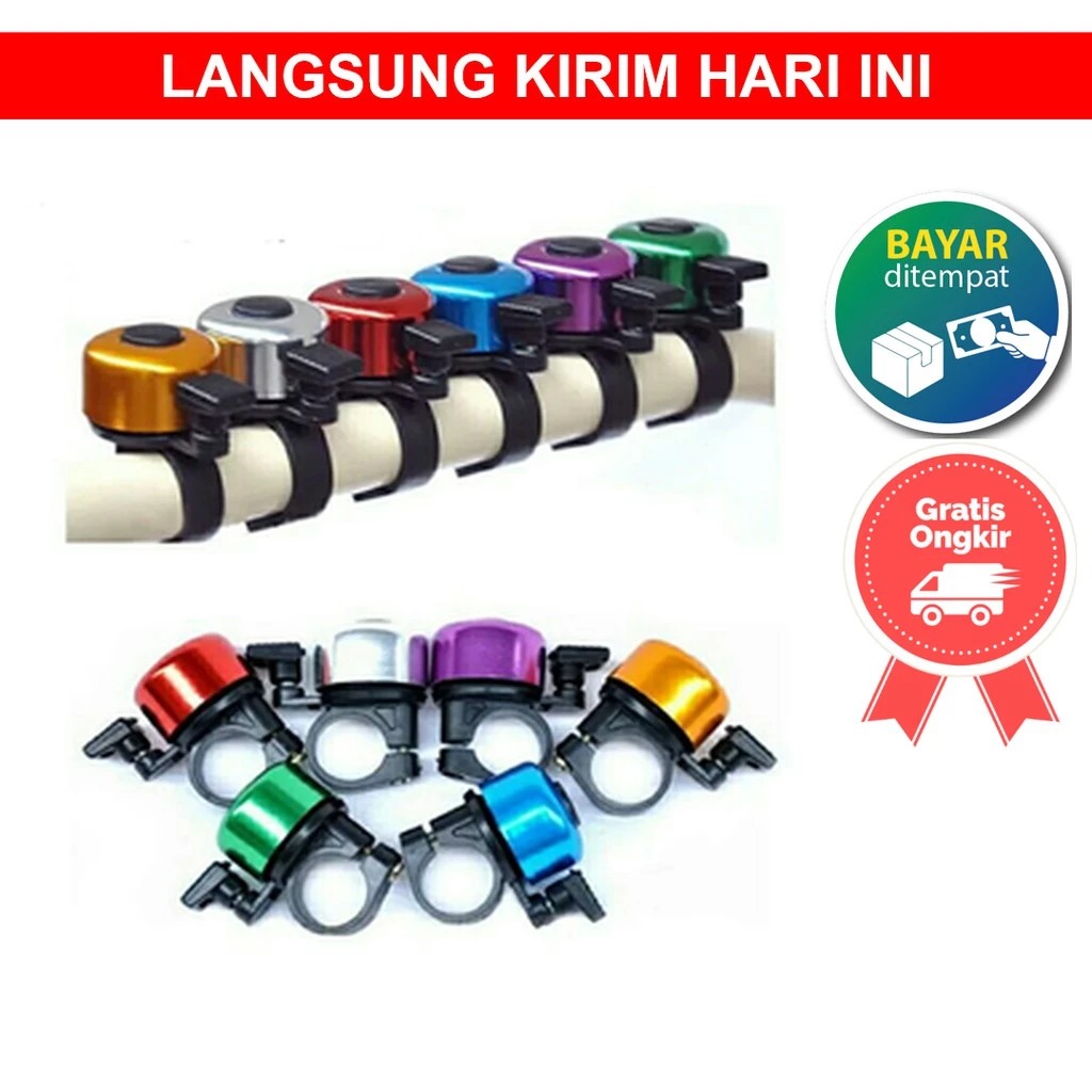 Bell Bel Lonceng Klakson Sepeda Biker Bike Baisk Bicycle Klasik Classic Ringing Kring Kring Nyaring