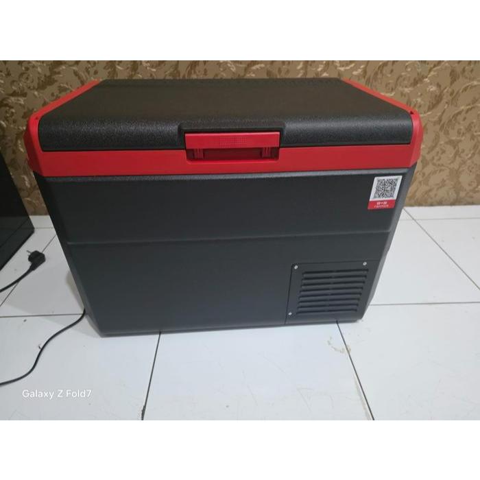 Kulkas Camping Freezer Mancing Mobil Bus Campervan Mini Chiller Portable Refrigerator Multi Power KD