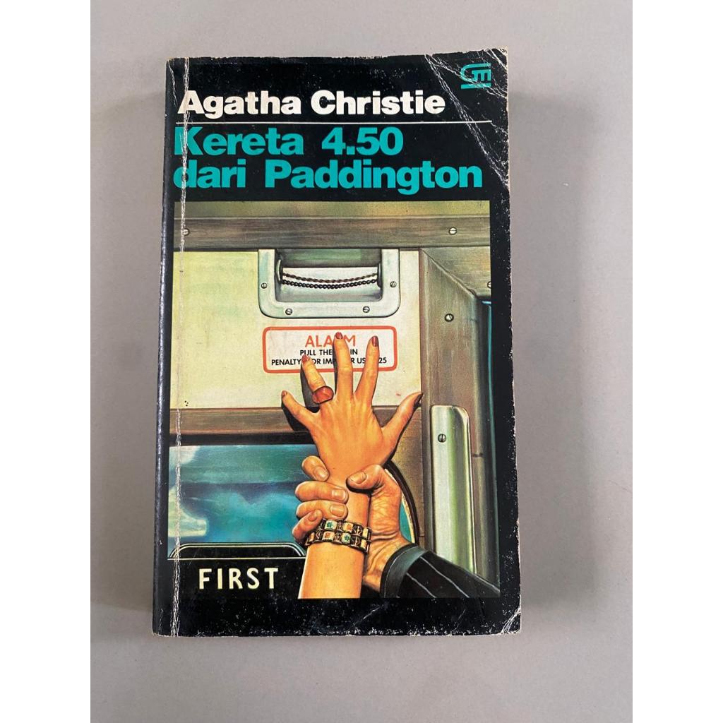 KERETA 4.50 DARI PADDINGTON - NOVEL AGATHA CHRISTIE - GRAMEDIA – PRELOVED