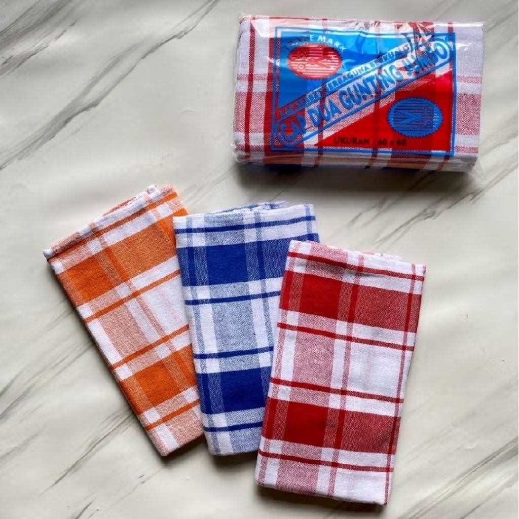 Serbet Dapur 1 pcs Tebal Jumbo Murah/ Lap Dapur Tebal Jumbo Warna warni dan putih
