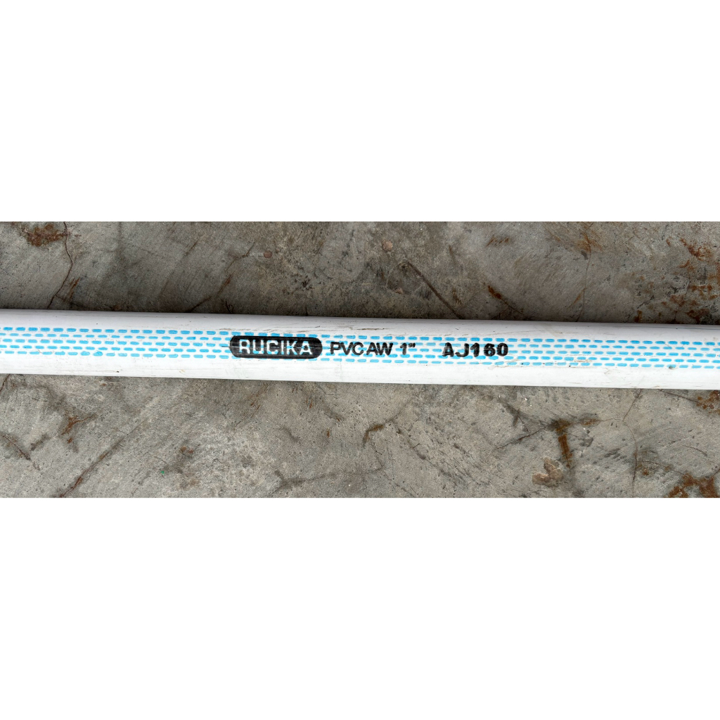 PIPA PARALON 1” Inch PVC RUCIKA 1 METER