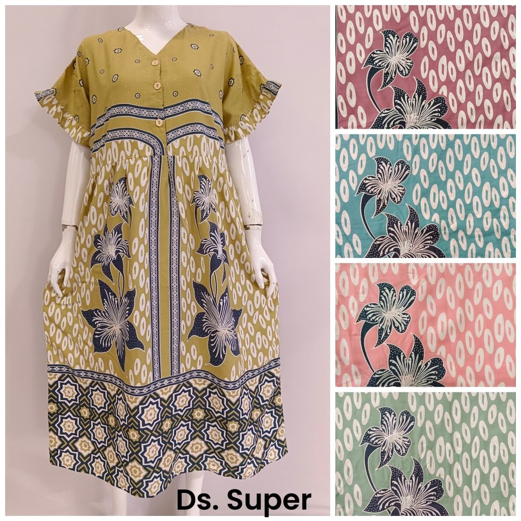 Daster Hap Batik Hap Daster Cantik Daster Modern Daster Busui