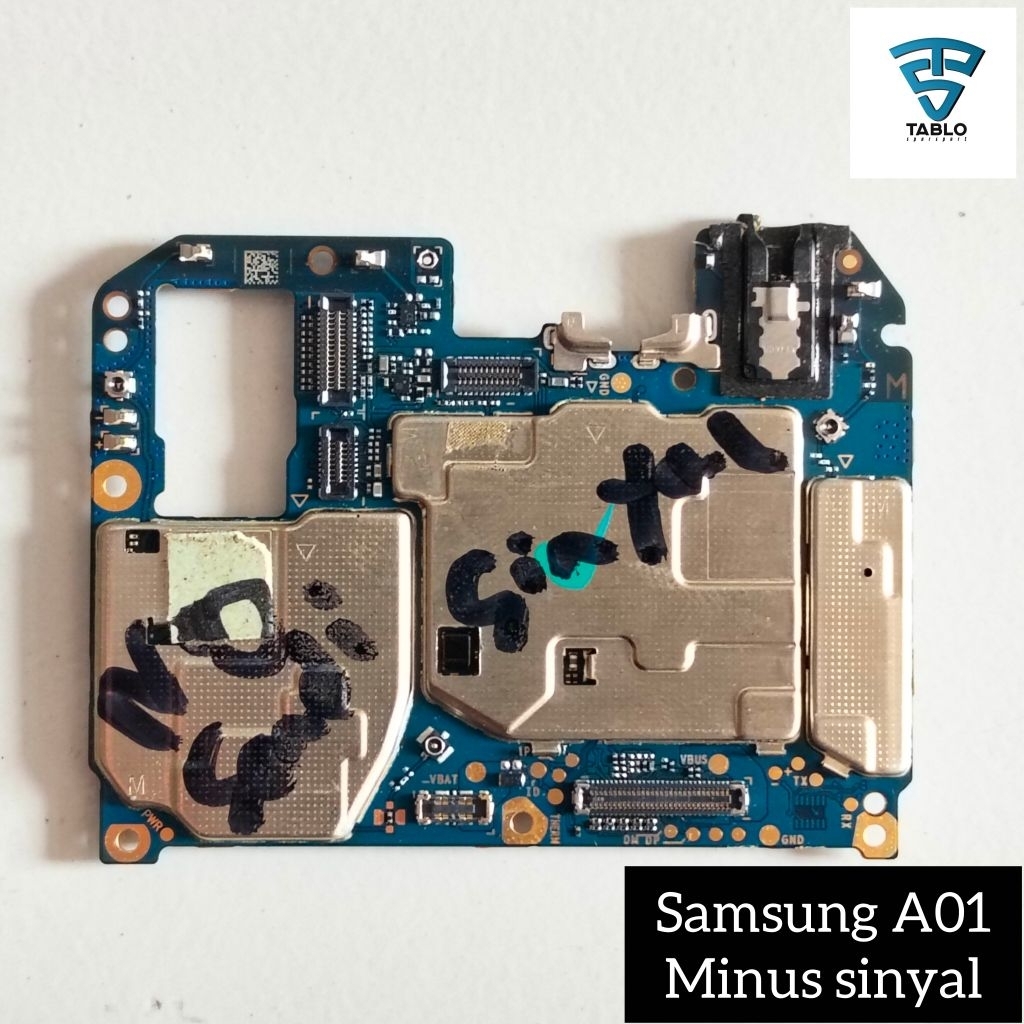 mesin Samsung A01 minus sinyal