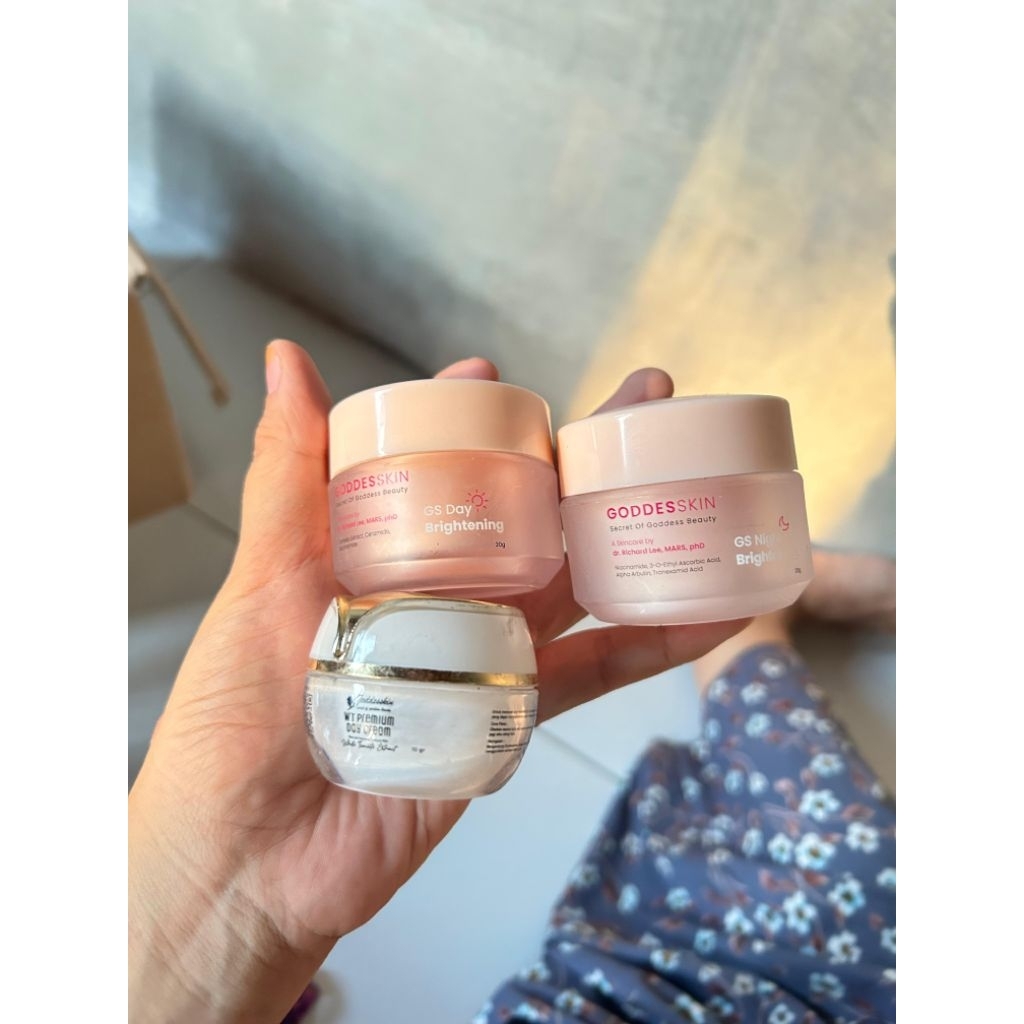 preloved goddeskin day + night cream