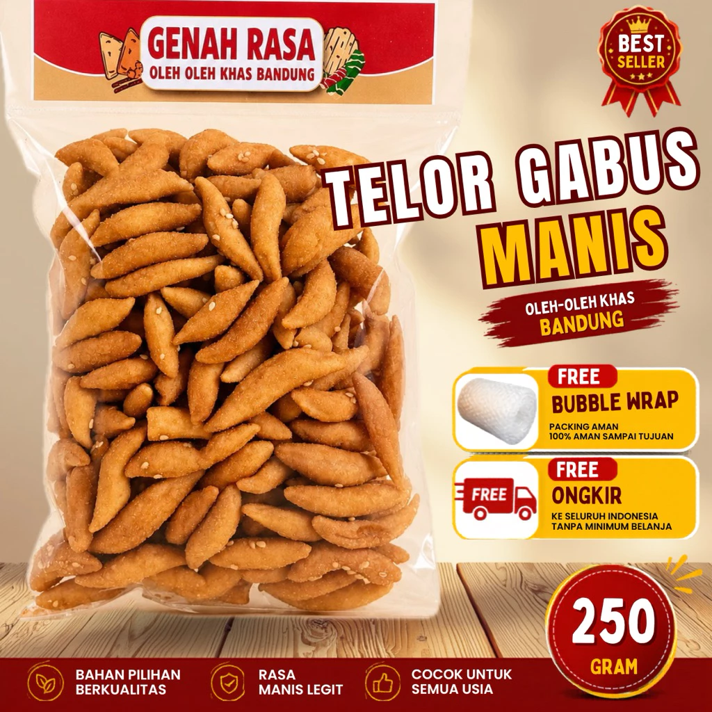 Telur Gabus Manis 250 g