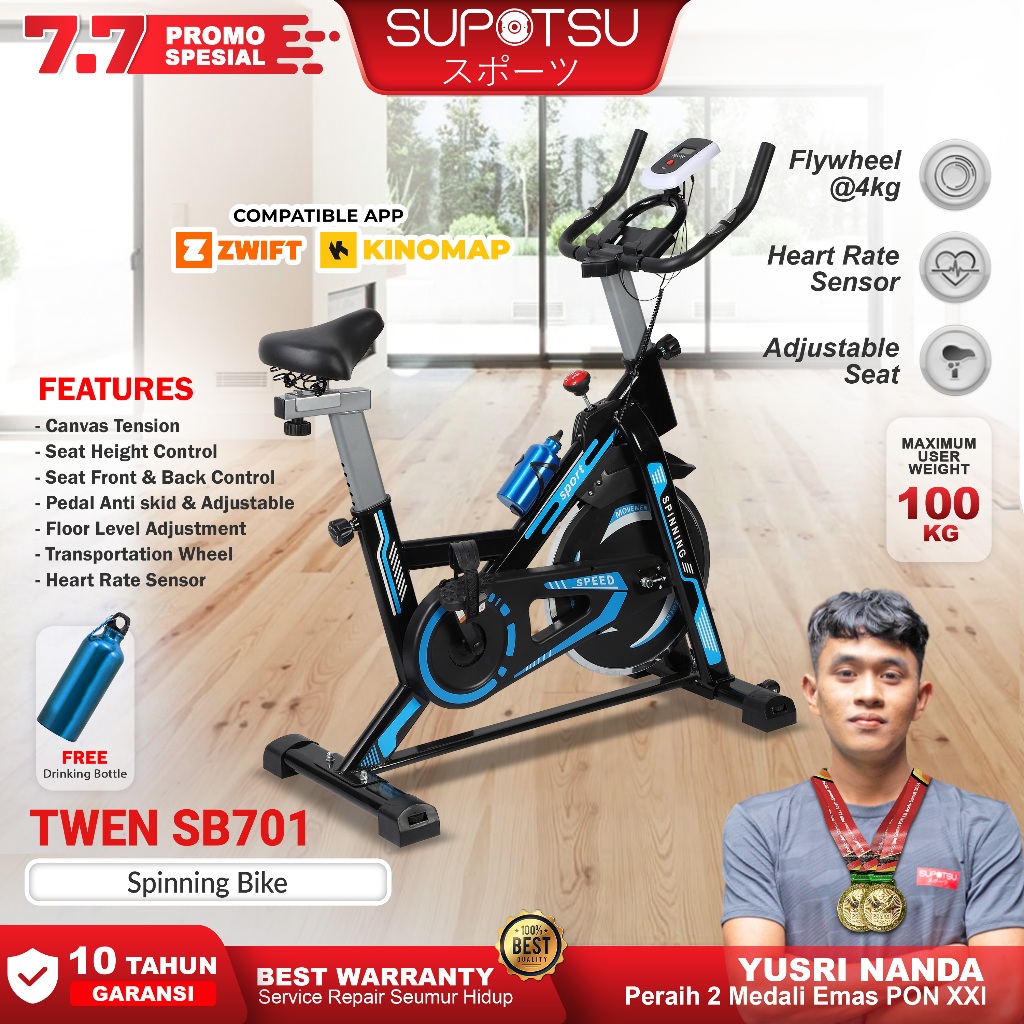 TWEN SB701 SB702  Sepeda Statis Fitness