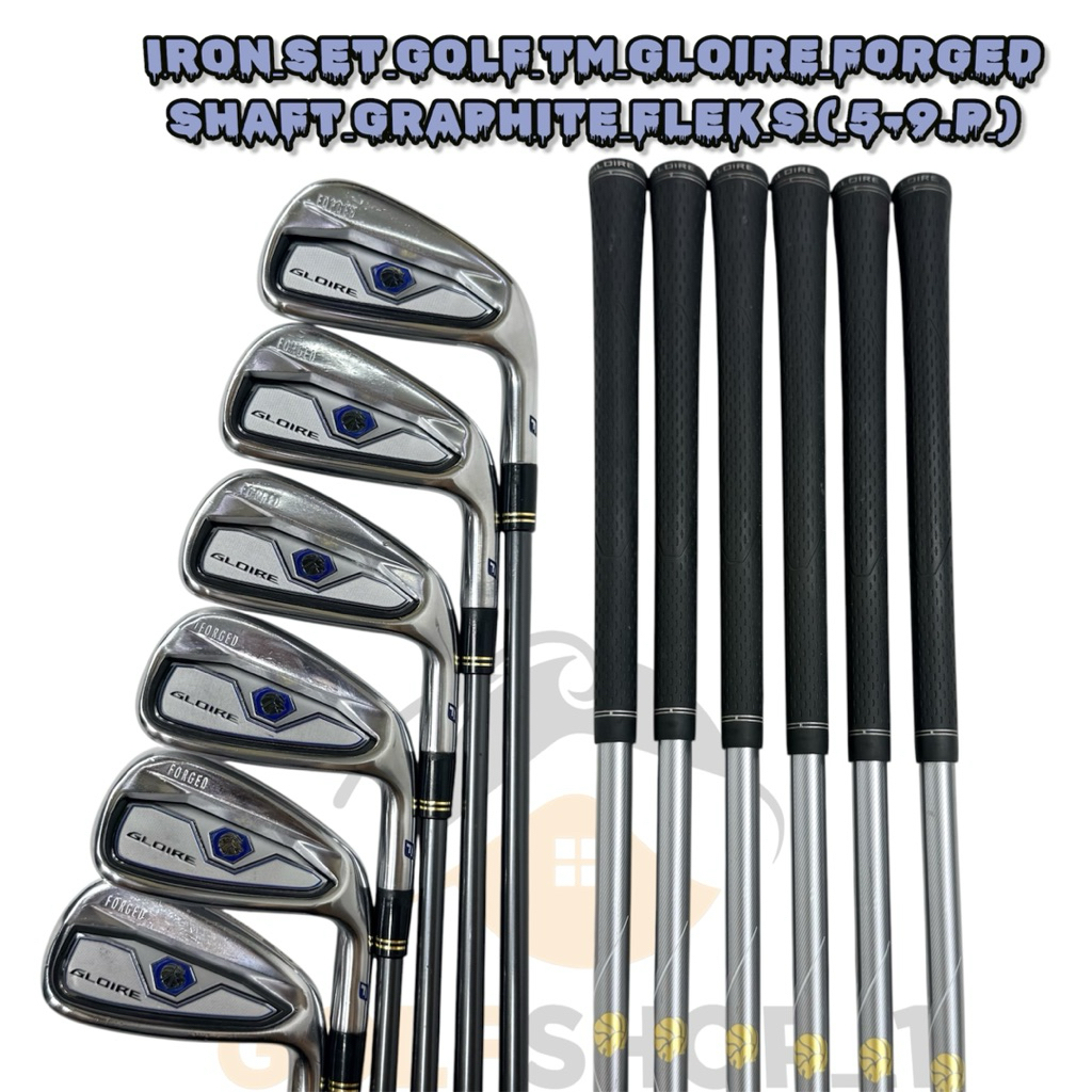 Iron Set Golf Taylormade Gloire Forged 6Pcs Bekas Original - Stick Golf Original